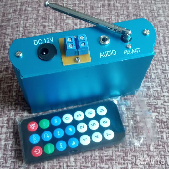 Беспроводной Bluetooth 9V-12V MP3 WAV декодер