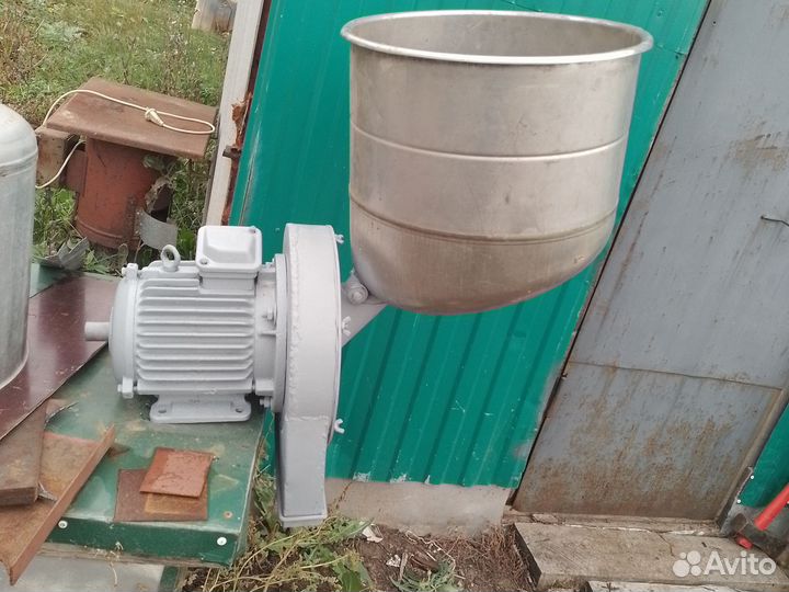 Зернодробилка новая самоделка