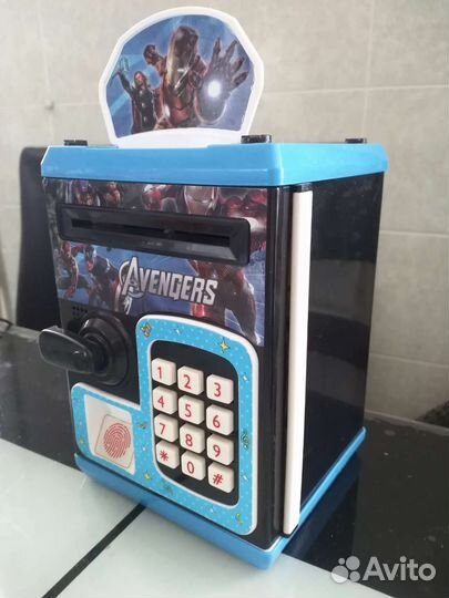 Сейф - копилка, свет, звук