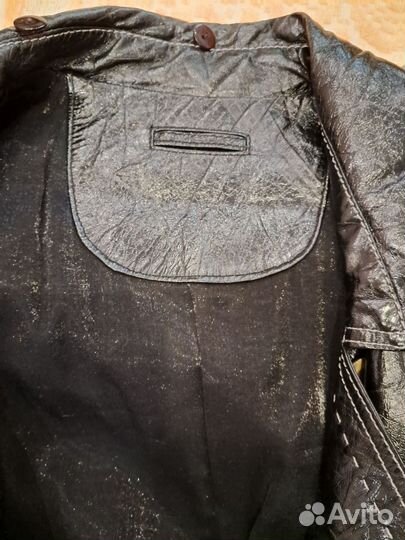 Кожаный плащ женский натуральная кожа