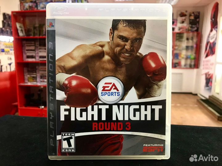 Диск PS3 Fight Night Round 3