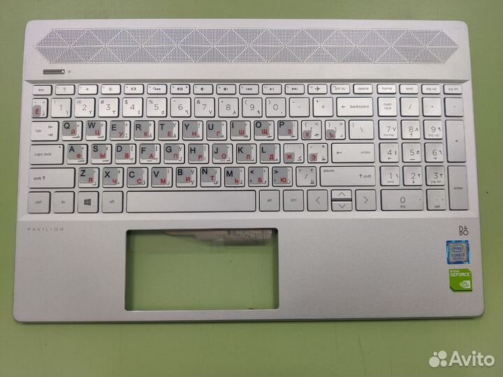 Верхняя часть корпуса (топкейс) HP 15-CW 15-CS