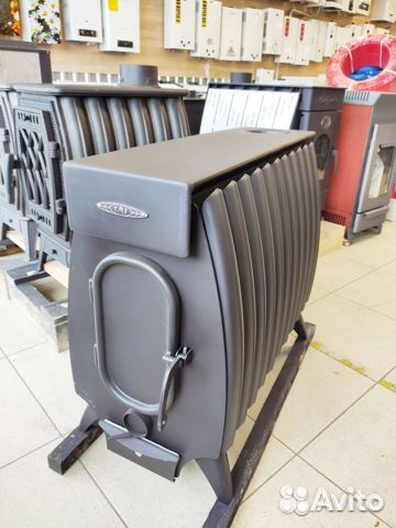 Печь для отопления дома тмф Огонь - Батарея 11