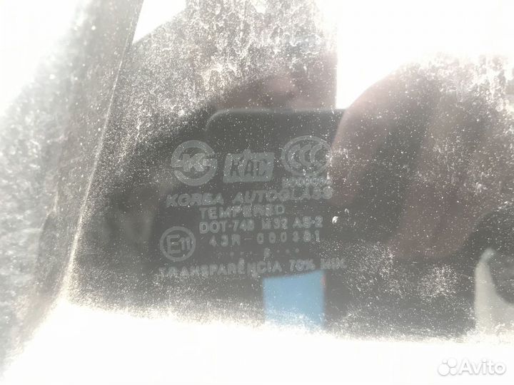 Форточка задняя правая Hyundai Santa Fe Classic