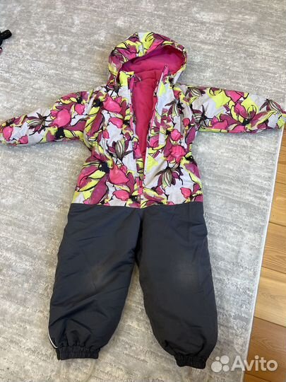 Зимний комбинезон huppa 98+ для девочки