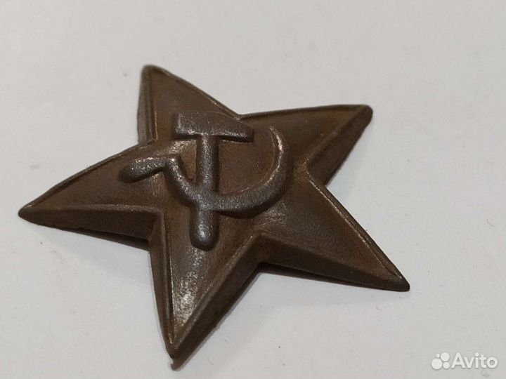 Звезда ркка обр. 1922 года с бортиком