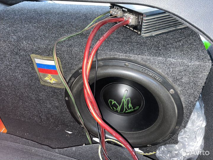 Сабвуфер macheta ml122 d2 усилитель avatar 1.500d