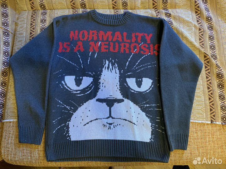 Свитер normality IS A neurosis