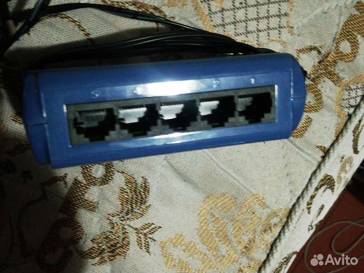 Хаб 5 портов (ethernet switch)