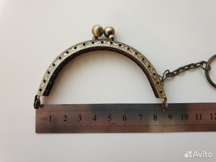 Фурнитура Застежка поцелуйчик для косметички