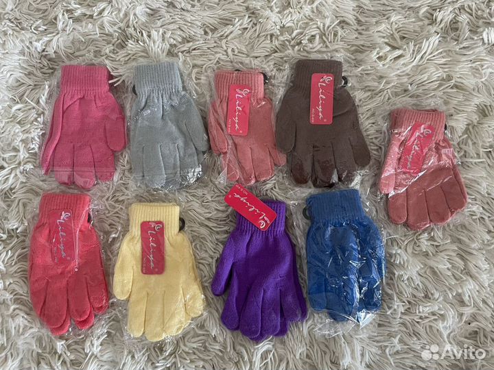 Перчатки новые детские