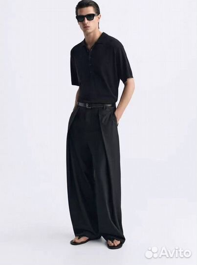 Широкие брюки Old Money оверсайз классические