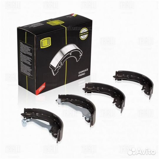 Trialli GF 0846 Колодки тормозные барабанные перед