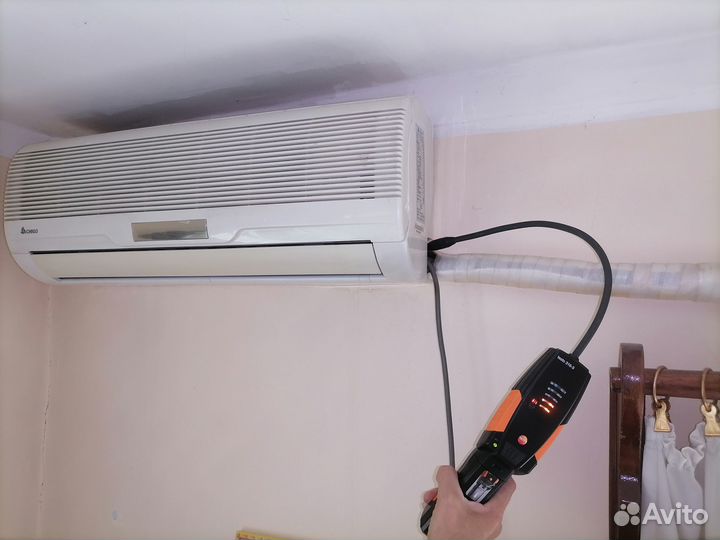 Ремонт кондиционера, утечки, заправка, чистка