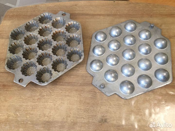 Алюминиевая форма для кексов, тарталеток СССР