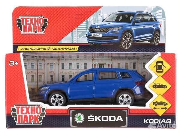 Машинка технопарк Skoda Kodiaq, 12 см