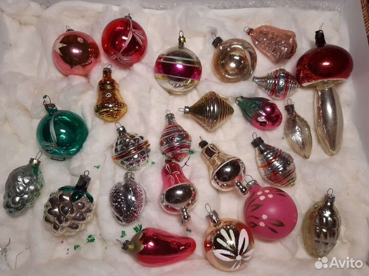 Елочные игрушки СССР