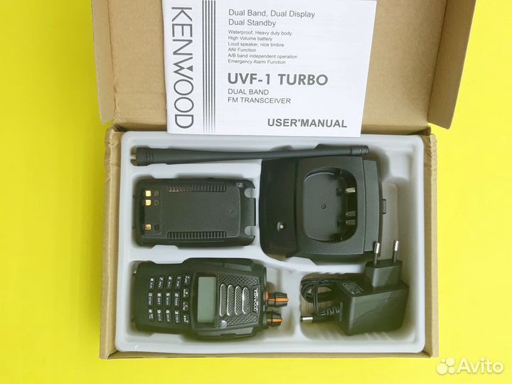Новые рации kenwood UVF-1 turbo (сборка-anytone)