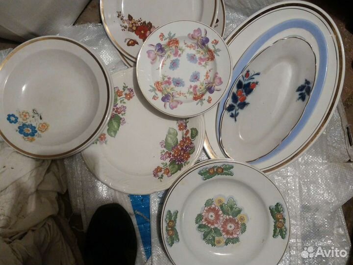 Блюда разные и тарелки СССР