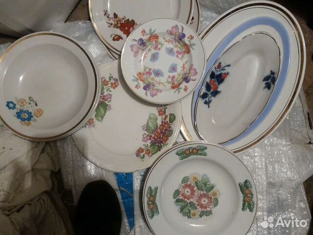 Блюда разные и тарелки СССР