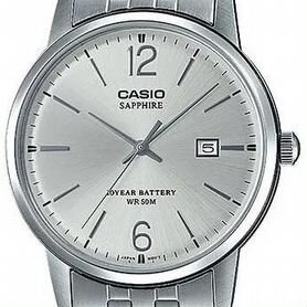 Casio MTS-110D-7A сапфир 10летняя батарея новые