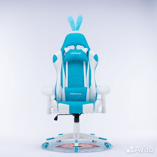 Компьютерное кресло 206 голубое