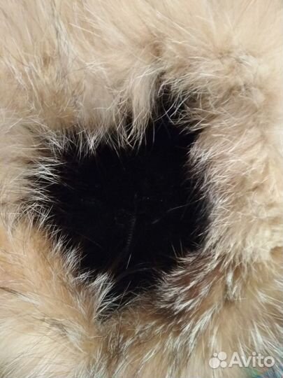 Шапка меховая эффектная