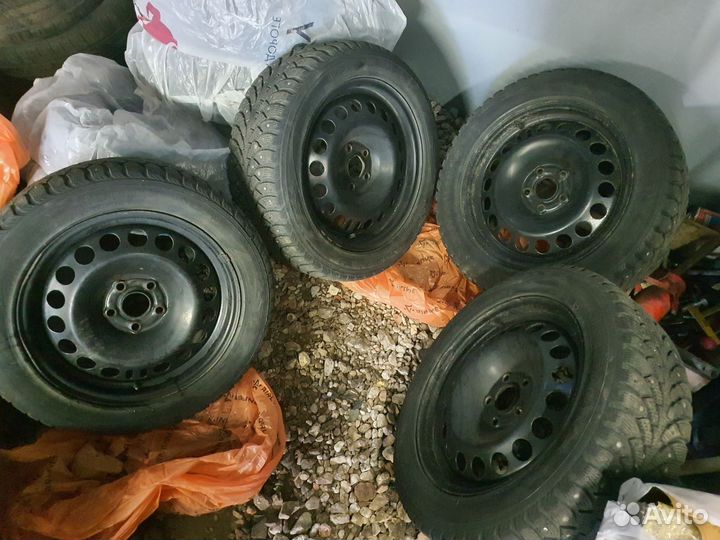 Колеса R16 зима/шипы Opel Astra 5/105