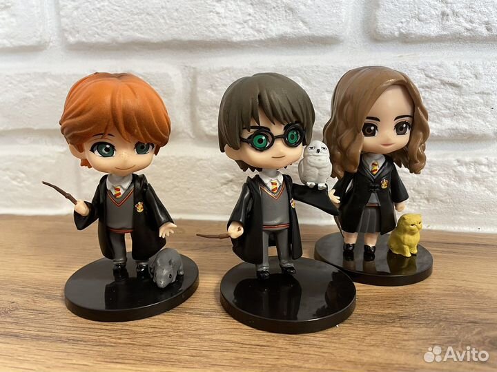 Фигурки Гарри Поттер Рон и Гермиона большие