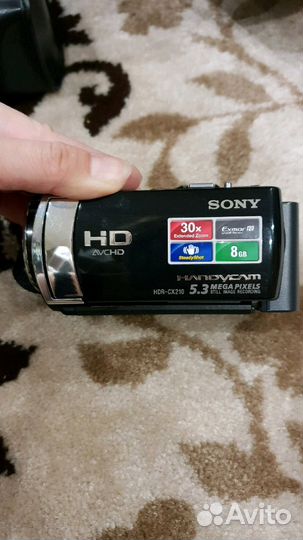 Видеокамера Sony HDR-CX210E+доп.аккумулятор