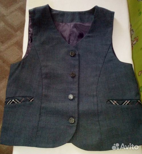 Жилетка для школы 134-146