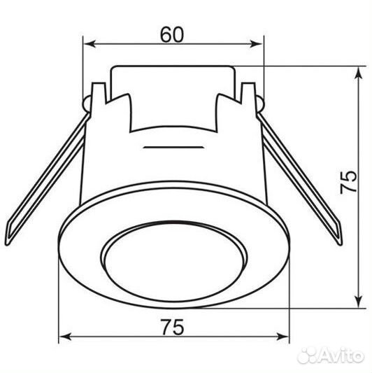 Датчик движения Feron 