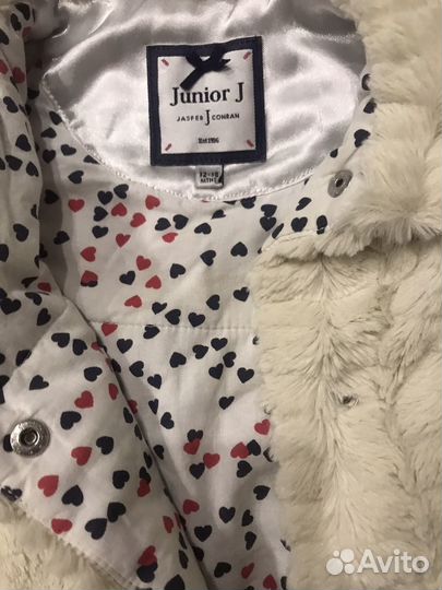 Искусственная шуба детская