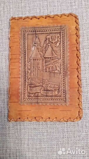 Обложка на паспорт из бересты