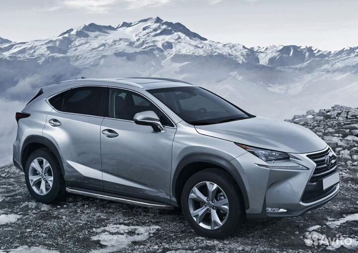 Пороги Подножки Lexus Nx 2014-2017 