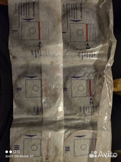 Поршневые кольца mitsubishi outlander 1 2,4 4G64