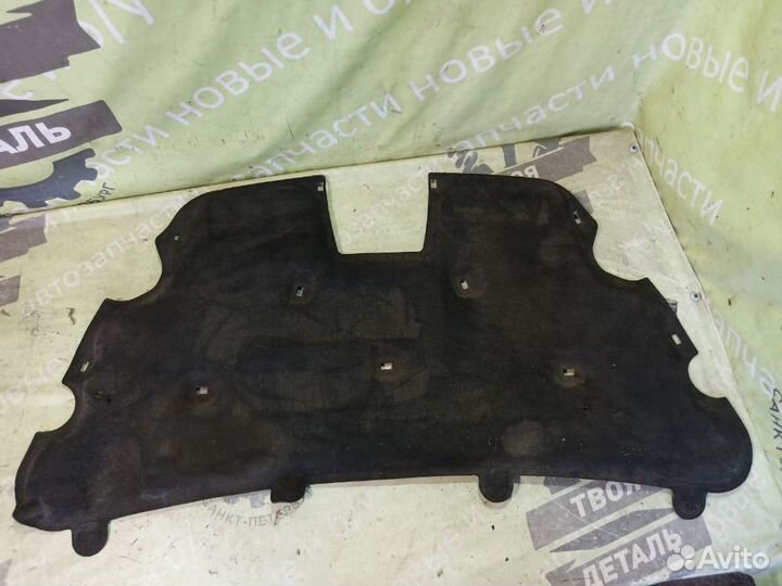 Шумоизоляция капота Ford Focus 3 1.6 2016Г.в