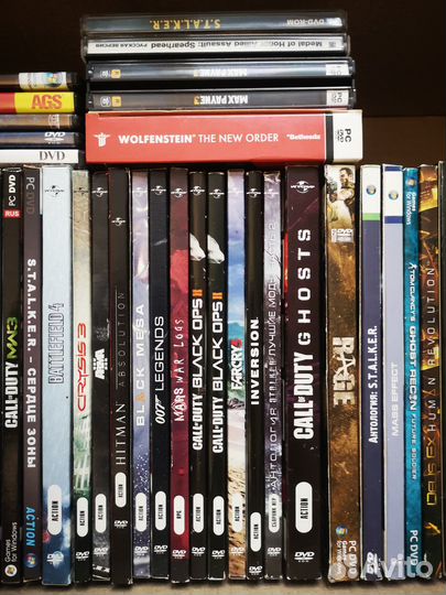 Диски с компьютерными играми