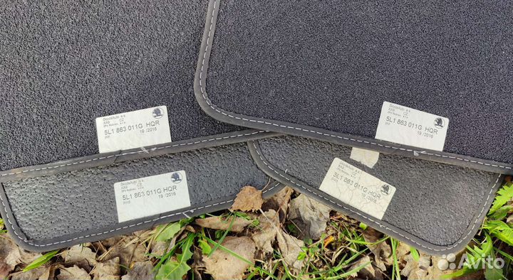 Коврики автомобильные skoda yeti летние оригинал