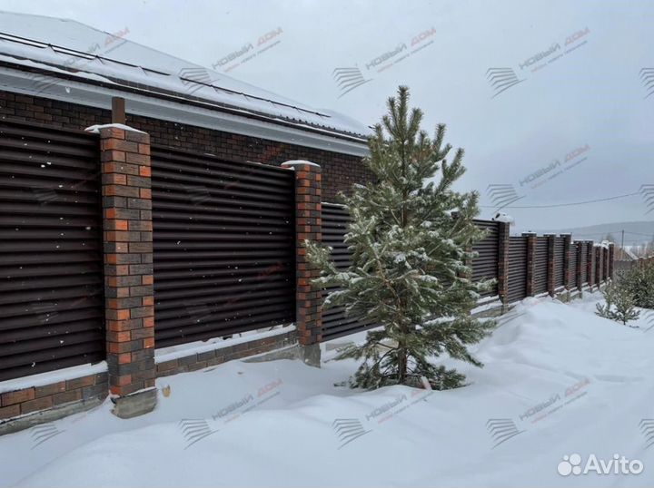 Забор жалюзи