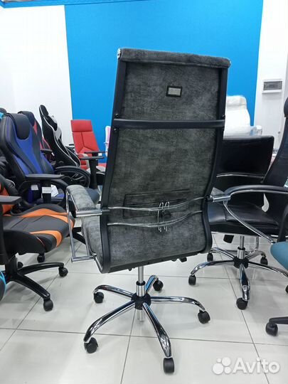 Компьютерное кресло Metta -42 велюр серый