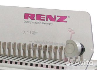 Переплетчик на металлическую пружину Renz SRW 360