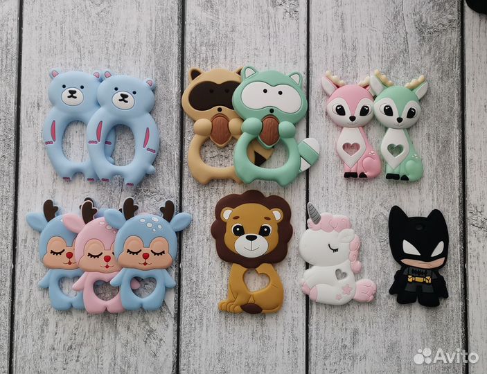 Грызунок силиконовый (именной держатель)