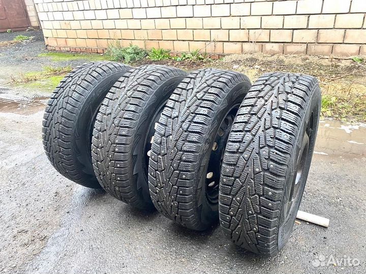 Cordiant Snow Cross 185/70 R14 на штампах Logan