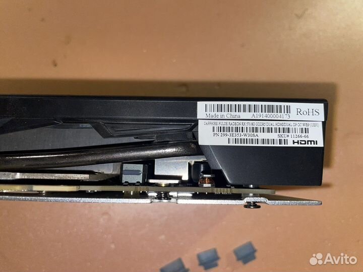 Видеокарта rx 570 8gb под ремонт или донор