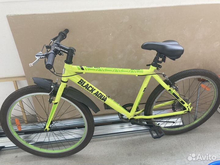 Велосипед горный black aqua