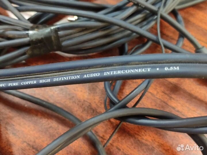 Межблочный кабель 2 rca 2rca 5 метров