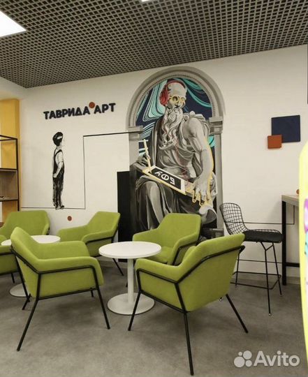 Роспись стен интерьерная,фасадная,муралы,лепнина