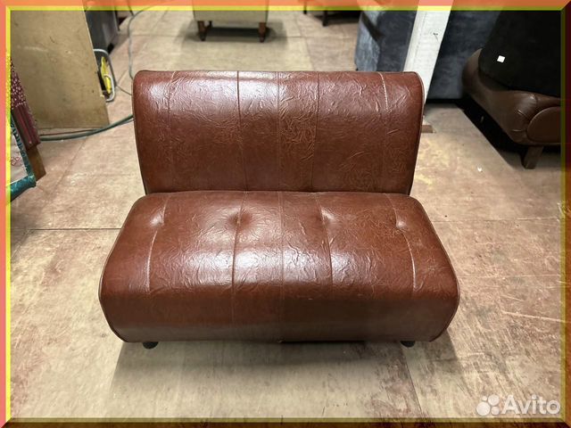 Кресло модульное из кожи