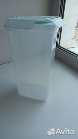 Контейнер высокий пластик